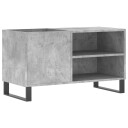  Hifi benk betonggrå 84,5x38x48 cm konstruert tre