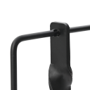 vidaXL Resettingsmål Svart 26 x 13 x 31 cm Stål