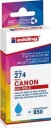 Edding EDD 274 cyan blekkpatron 10 ml