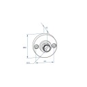 Trio Perfekta Kranventil 8505120 Veggbrikke For