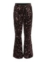 Vero Moda Girl Paljettbukse vmBella Sequins HW Flared Pant Jrs Svart