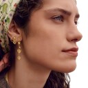 Maanesten Sada Earrings Øredobber Sølv