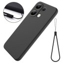 Xiaomi Redmi Note 13 Pro 4G/Poco M6 Pro Liquid Silikondeksel Svart