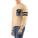 Dsquared2 Herre Strikkevarer Beige S,