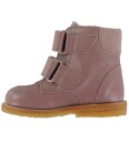 ANGULUS Boots   Flat   With Velcro   Pink   24