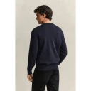 Gant, Herre, Strikkevarer, Blå, 3XL,