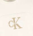 Calvin Klein Genser   Strikk   Monologo Rollneck   Ivory   Calvin Klein   10 år 140   Genser   Hvit