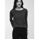 Vila   Pullover viRil L/s O neck Knit Top   Brun