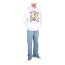 Marcelo Burlon Herre Gensere & Hettegensere Hvit M,