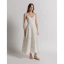 Alberta Ferretti Dame Kjoler Hvit M,