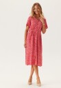 Pieces Pcnya Ss V neck Midi Dress