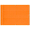 vidaXL Balkongskjerm oransje 75x800 cm 100 % polyester oxford