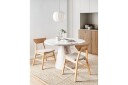 Sett med 2 spisestuestoler Hopkins - Brun, Taupe