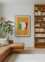 Italian Flag Waving Plakat Plakat / 70x100cm