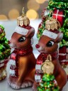 Brink Nordic Julekule rudolf 6 cm