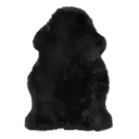 Skinnwille Gently Saueskinn 60x100 cm Black