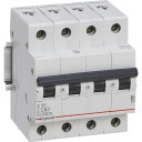 Legrand 3 stk RX³ MCB automatsikring C63 4P 4M 4,5kA