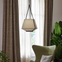 Carrie pendellampe S Olive – Forestier Carrie S   Stue   Design   Stoff / Tekstil   Med en lyskilde