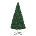 vidaXL Kunstig juletre 400 cm grønn