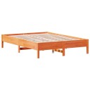  Sengeramme brun 120x200 cm heltre furu 8721012428683