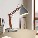 Lamkur Bordlampe Skansen justerbar grå