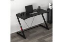 Zoned Gamingbord 120 cm - Svart