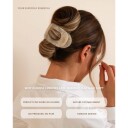 Lenoites   Eco Friendly Flat Hair Clip   Beige