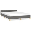  Sengeramme uten madrass mørkegrå 180x200cm Super King stoff
