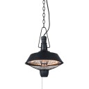Sunred RSH16 Indus Bright Hengende terrassevarmer 2100W Sort