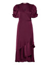 A View Sinda Dress   Burgundy   36
