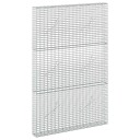 vidaXL Gabion med 3,5 mm wire og 5x2,5 cm nett 100x10x150 cm