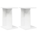  Planteholder 2 pcs Hvit 25 x 25,5 x 40,5 cm Konstruert tre