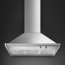 Smeg Classic KD90HXE Vegghengt Kjøkkenvifte 90 cm Rustfritt Stål med Belysning