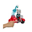 Disney Zootropolis 2 Motorsykkel Med Figurutskyting 10 Cm Pawbert Lynxley