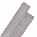  Gulvplanker 18 pcs Mørkegrå 5,26 m² PVC