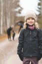 Lindberg Kids' Melbourne Softshell Jacket 120, Black