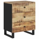  Nattbord 50x33x62 cm heltre mango og konstruert tre 8720845578794