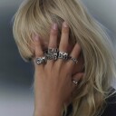 Maria Black Bro Ring Ring Sølv  female 52
