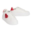Love Moschino Dame Sko Hvit 38 EU,
