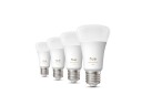 Philips Hue White Ambiance   Led Lyspære   Form: A60   E27   6 W Ekvivalent 60 W   Klasse D   Varm Til Kjølig Hvitt Lys   1000   20000 K En Pakke 4