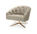 Eichholtz Gardner stol savona greige velvet