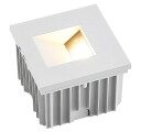 Arcchio Zamo innfelt vegglampe, hvit, G9, IP65