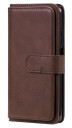 INCOVER Xiaomi Poco M3 Kunstskinn Flip Deksel m. Ytterligere Lommebok - Brun
