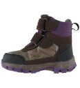 Mikk-Line Vintersko - Tex Borrelås - Plum Perfekt - Mikk-Line - 27 - Vinterstøvler Brun Lilla Svart