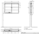 VILLEROY & BOCH MY VIEW IN SPEILSKAP TIL INNBYGGING MED LYS 100 X 74 CM