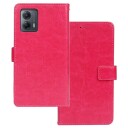 INCOVER Motorola Moto G13 / G23 / G53 Flip Deksel med Kortholder - Rosa