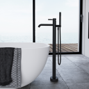 Pulcher Badekar New Deep 162 162x80 cm Massiv Matt Hvit SolidTec