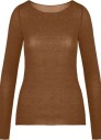 Hunkemöller super soft båthals med cashmere skjorte Brun