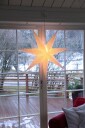 Star Trading   Stjerne Sensy 100cm   Hvit
