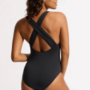 Seafolly S.collective Cross Back One Piece Black 42